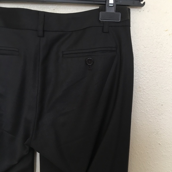 BCBG MAXAZRIA Sheen black slacks - Picture 5 of 5